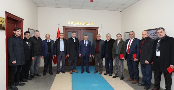 Başkan Şayir'den Muhtarlara Teşekkür