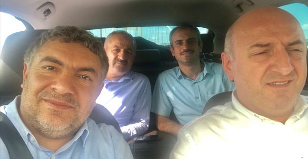 Başkanlar birlikte gitti