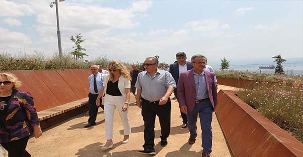 Başkanlar Macerayı gezdi