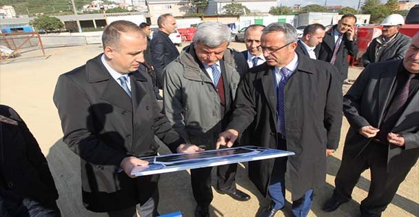 Başkanlar projeleri denetledi
