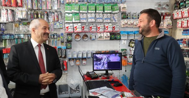 Başkanlardan Arapçeşme'de Esnaf Ziyaretleri