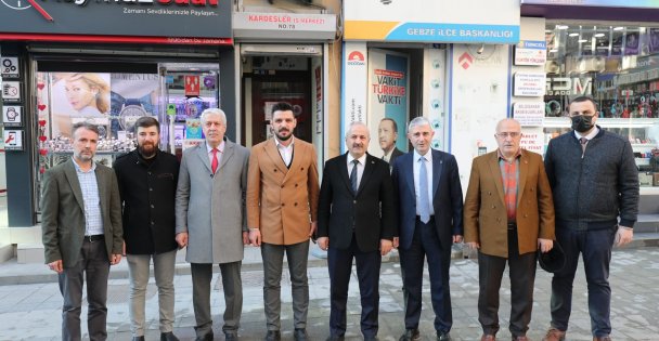Başkan'lardan Eskiçarşı'da Esnaf Turu