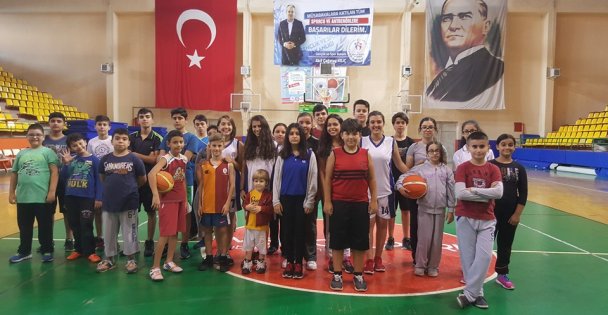 Basketbol çalışmaları sürüyor
