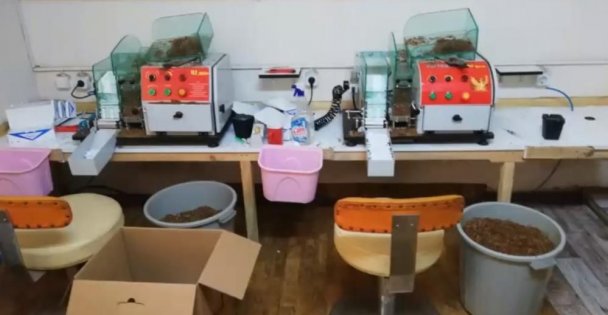 Baskınlarda 317 bin Makaron Ele Geçirildi