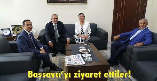 Başsavcı'yı ziyaret ettiler!