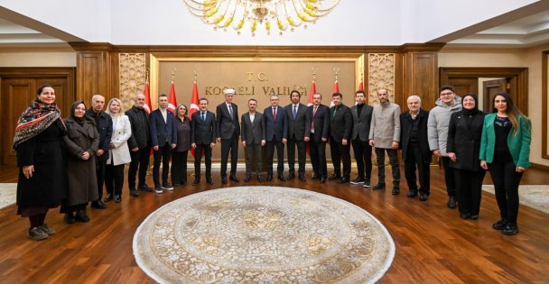 Batı Trakya Türkleri Heyetinden Vali Aktaş'a Ziyaret