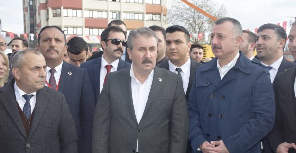 BBP Genel Başkanı Destici, Kocaeli mitinginde konuştu: