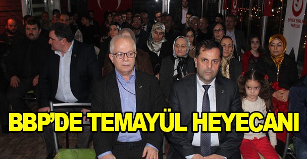 BBP'de temayül heyecanı
