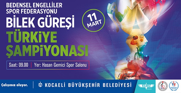 Bedensel Engelliler Bilek Güreşi Şampiyonası