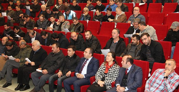 İş sağlığı ve güvenliği eğitimi aldılar