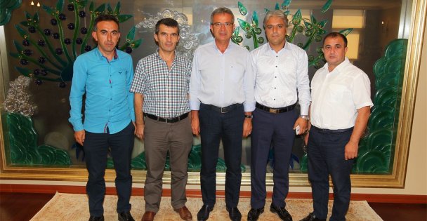Beylikbağı Köşker'e teşekküre geldi