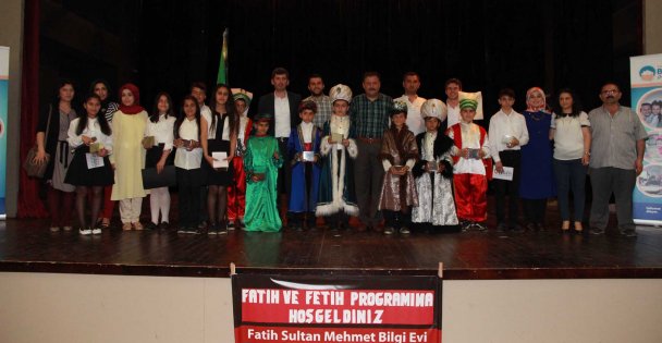Bilgievleri'nden Fatih  ve Fetih programı