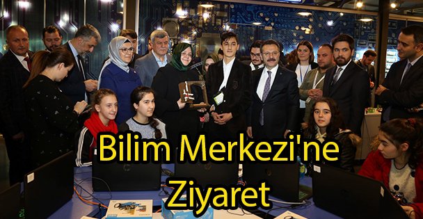 Bilim Merkezi'ne Ziyaret