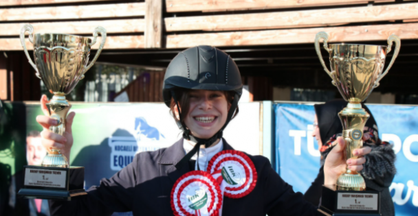 Biniciler Hünerlerini Sergiledi