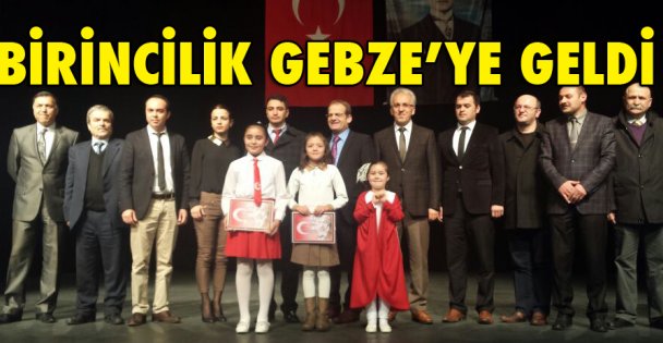 Birincilik Gebze'ye geldi