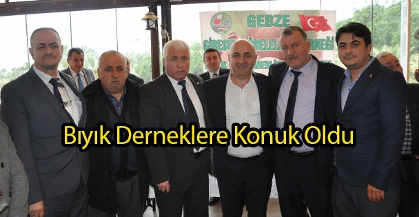 Bıyık Derneklere Konuk Oldu