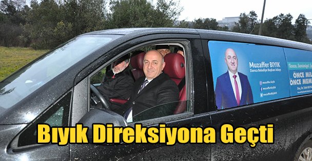 Bıyık Direksiyona Geçti