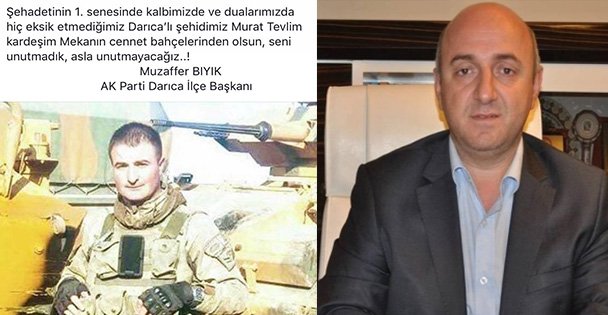 Bıyık El Bab şehidini unutmadı