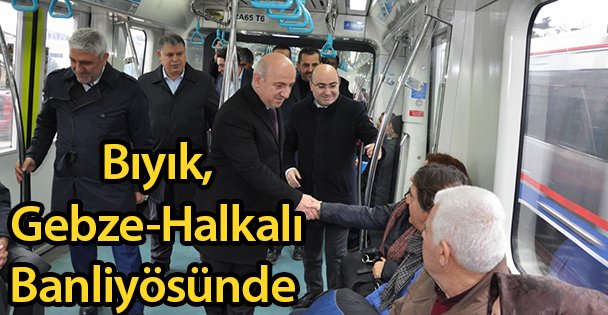 Bıyık, Gebze-Halkalı Banliyösünde