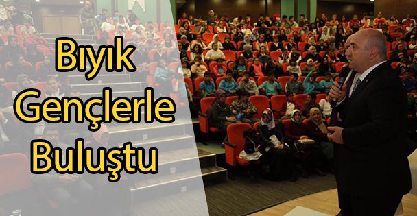Bıyık Gençlerle Buluştu
