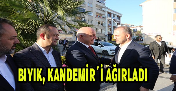 Bıyık, Kandemir'i ağırladı