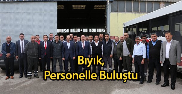 Bıyık, Personelle Buluştu