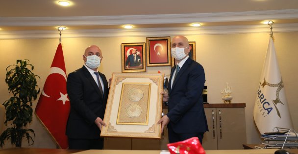Bıyık, Ulaştırma Bakanı Karaismailoğlu'nu Ağırladı