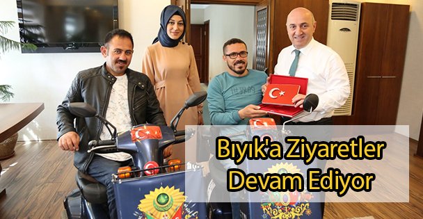 Bıyık'a Ziyaretler Devam Ediyor