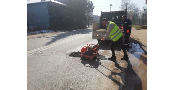 Bozulan, Aşınan Yollara Hızlı Müdahale