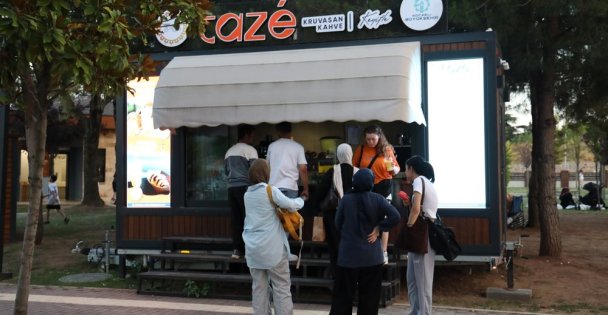 Bu parkın her köşesinde hayat var