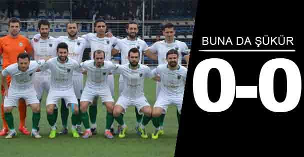 Buna da şükür 0-0