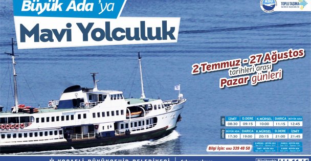 Büyük Ada ve Mehtap turları başlıyor