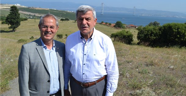 BÜYÜK ŞEHİR BAŞKANI  KARAOSMANOĞLU İLE   'KOCAELİ OSMANGAZİ KÖPRÜSÜNDE  '  DEVR-İ ALEM