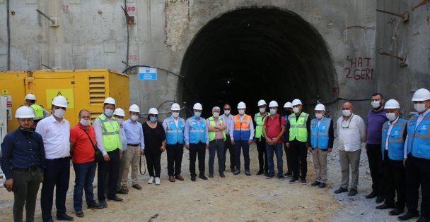 Büyükakın, Gebze OSB-Darıca Sahil Yolu Metrosu'nu inceledi