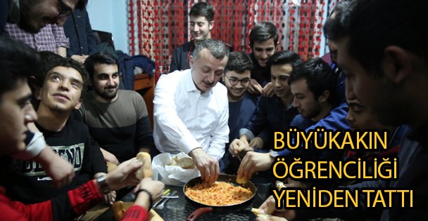 Büyükakın Öğrenciliği Yeniden Tattı