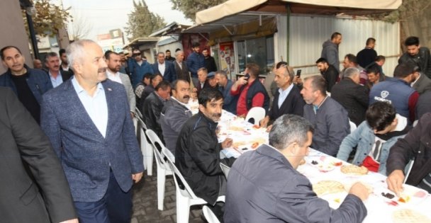 Büyükgöz kamyoncu esnafını dinledi