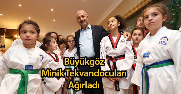 Büyükgöz Minik Tekvandocuları Ağırladı