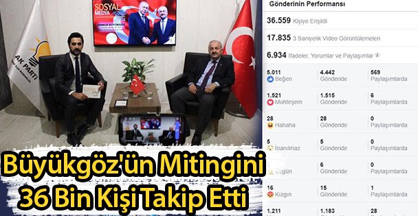 36 Bin Kişi Takip Etti
