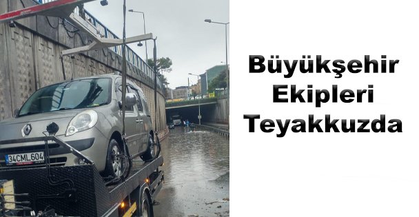 Büyükşehir Ekipleri Teyakkuzda