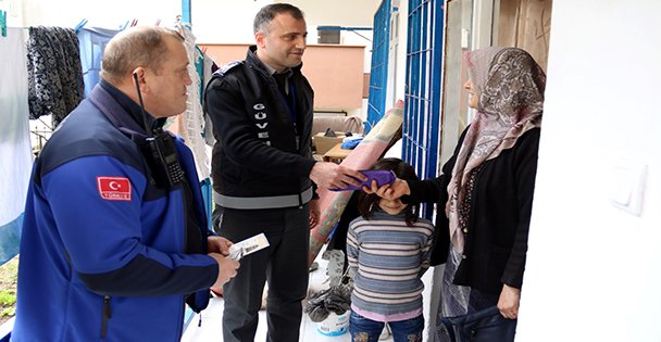 Büyükşehir güvenlik personelinden örnek davranış