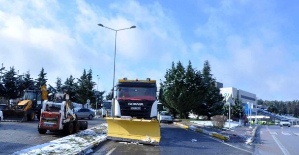 Büyükşehir Karla Mücadele Ekipleri Hazır