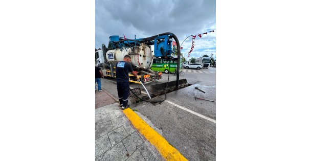 Büyükşehir, kuvvetli yağışa karşı hazır