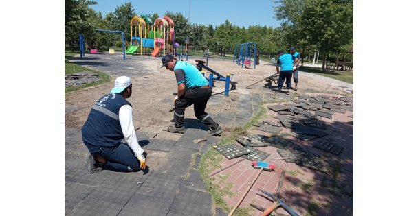 Büyükşehir, Tavşancıl Sahil Parkı'nı yeniliyor