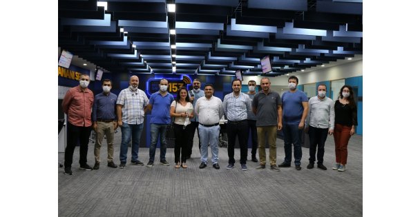 Büyükşehir ziyaretçilerini ağırladı