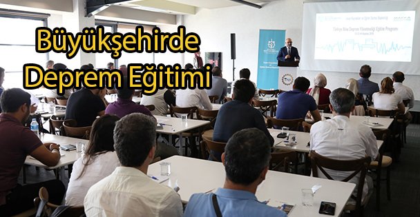 Büyükşehirde Deprem Eğitimi