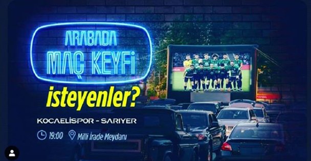 Büyükşehir'den ‘Arabada Maç Keyfi'