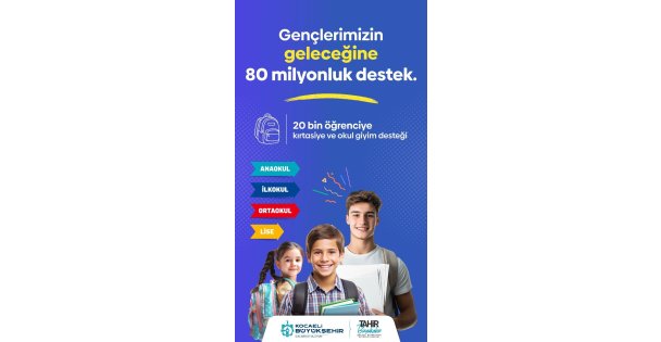 Büyükşehir'den öğrencilere çifte eğitim desteği