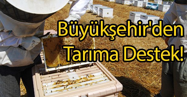 Büyükşehir'den Tarıma Destek!