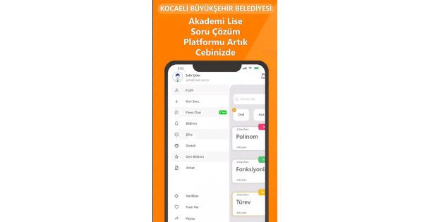 Büyükşehirden Uzaktan Soru Çözme Uygulaması
