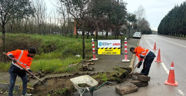 Büyükşehirden yaya ulaşımına güvenli dokunuş